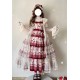 Honey Machine The Cherry Is Ripe Overdress and Tiered Long JSK(2nd Reservation/Full Payment Without Shipping)